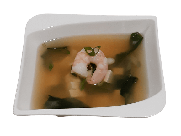 Miso leves garnéla rákkal